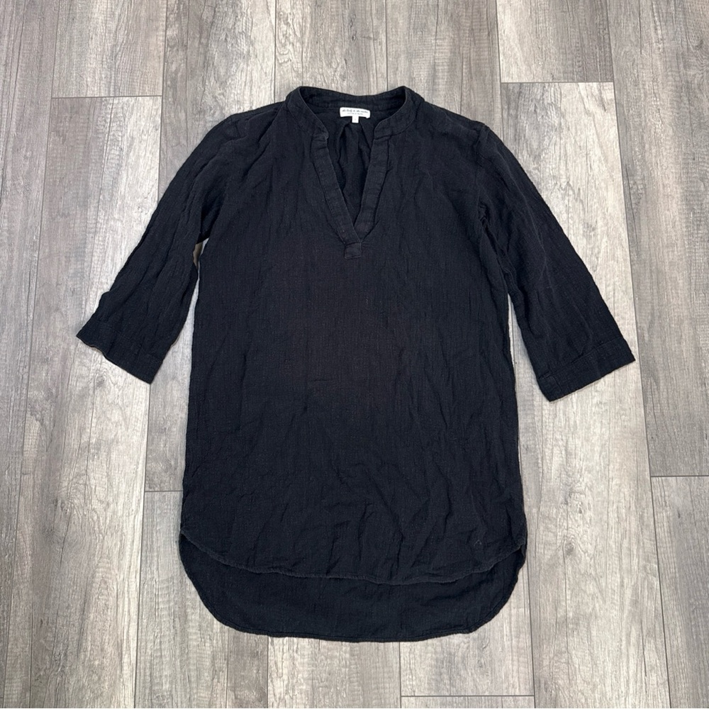 The Lady & The Sailor Black Swim Coverup